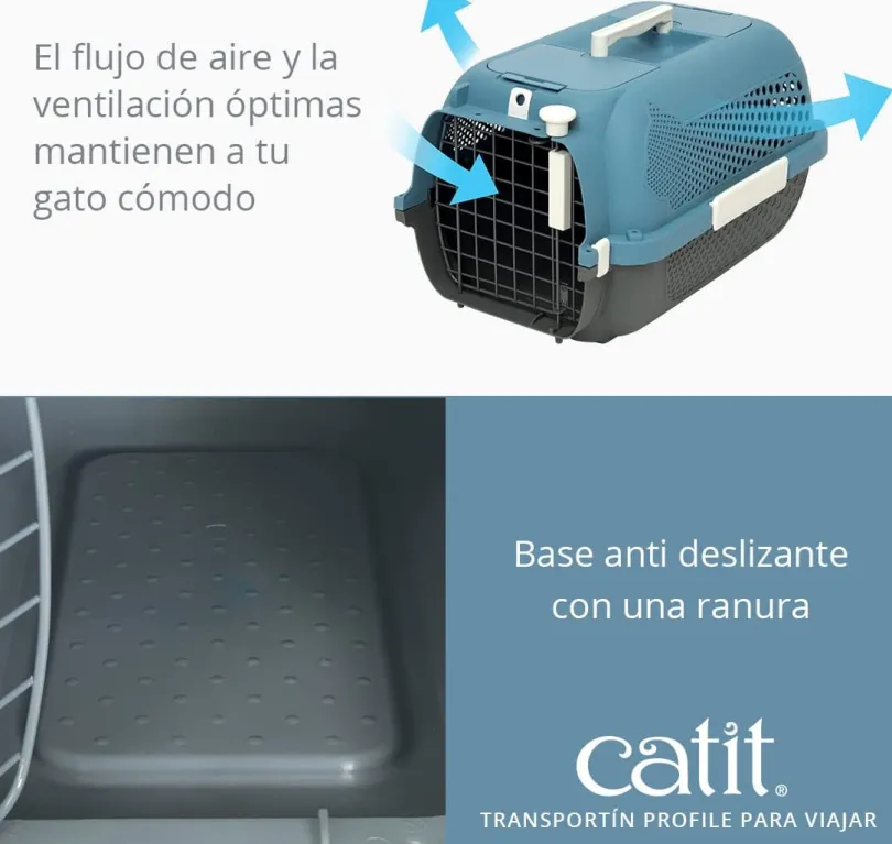 Cat It Transportador Voyageur Color Cereza Medium