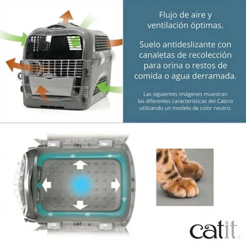 Cat it Transportadora Cabrio Cereza