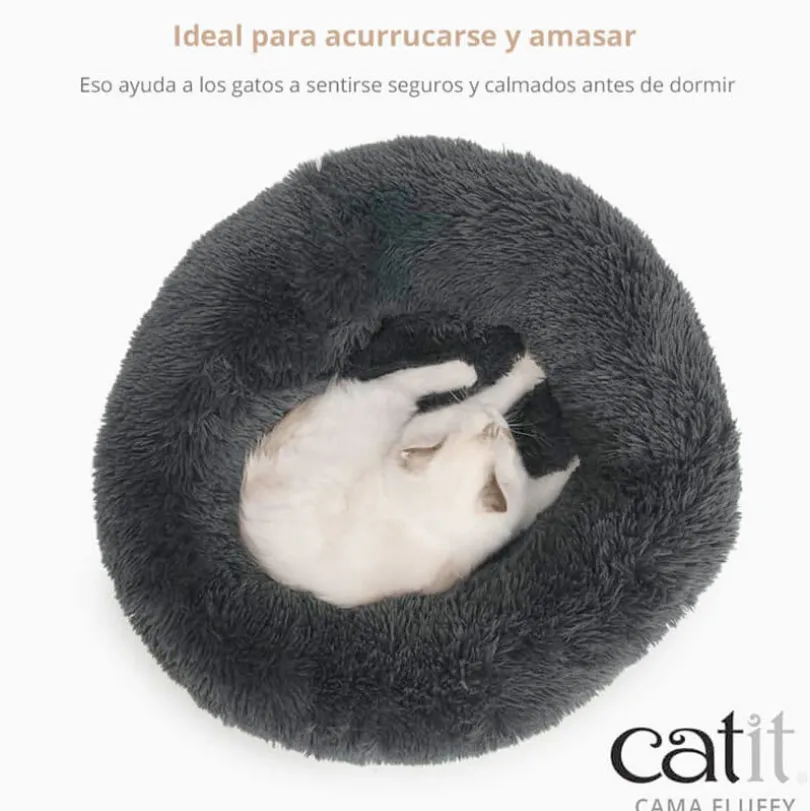 Catit Cama para gatos Fluffy Gris