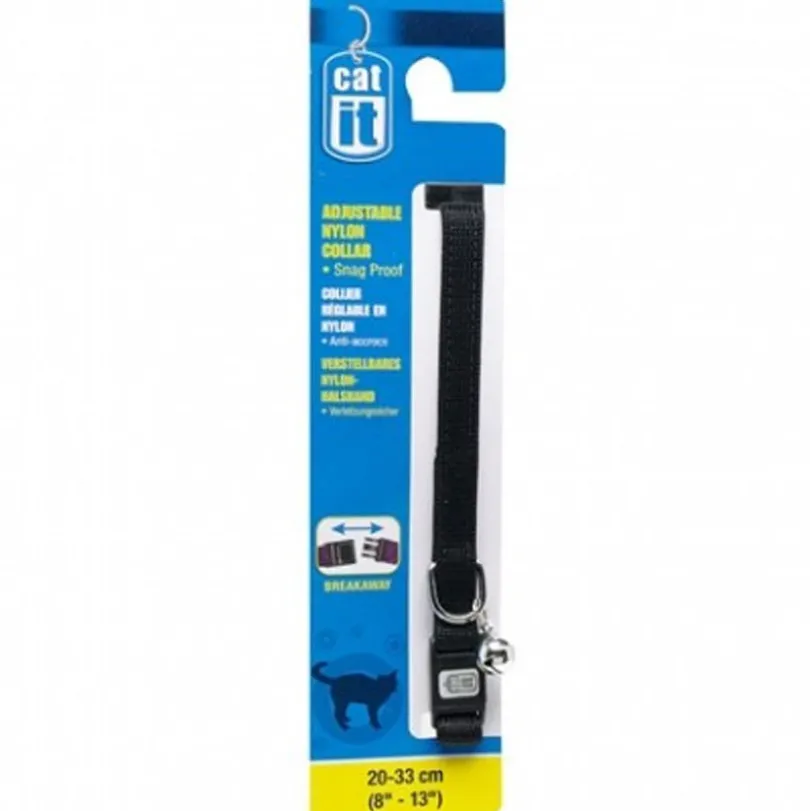 Catit Collar Breakaway Negro para Gatos