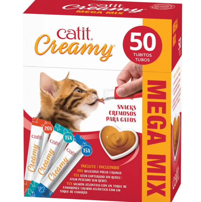 Catit Creamy Megamix Multipack 50 un
