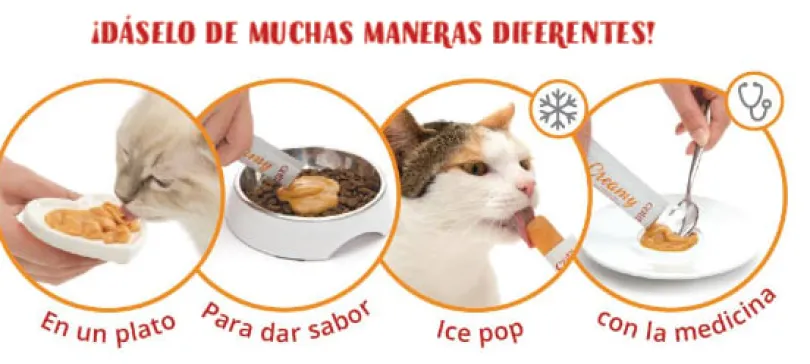 Catit Creamy Salmón y Camarones 40gr