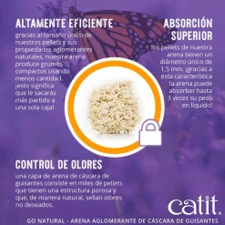 Catit Go Natural Arena Con Aroma a Vainilla 5,6 Kg