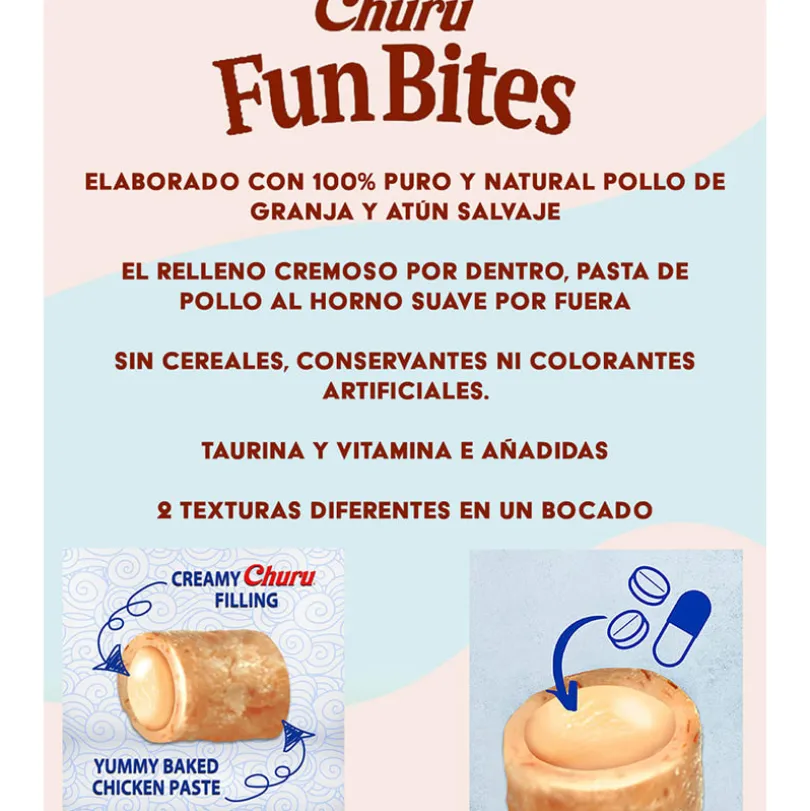 Churu Fun Bites Atún 60gr