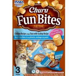 Churu Fun Bites Atún y Ostiones 60gr