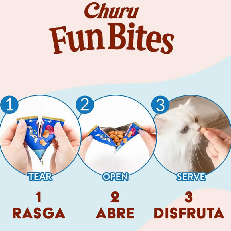 Churu Fun Bites Atún y Ostiones 60gr