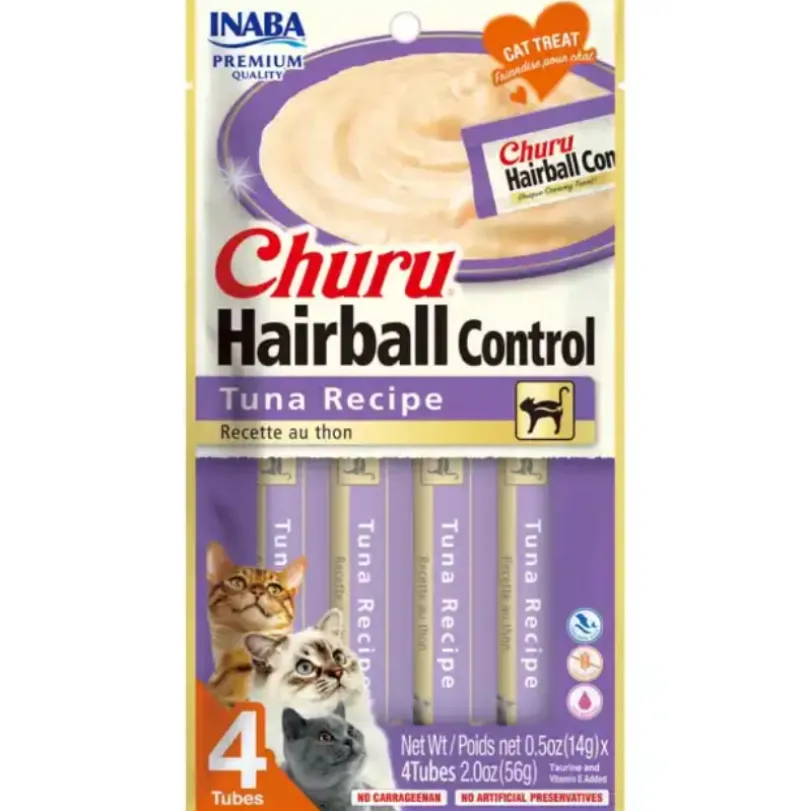 Churu Hairball Control Atún 56gr
