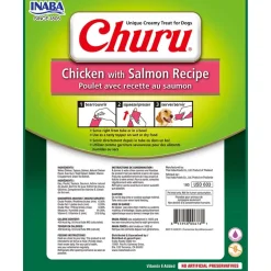 Churu para perros Sobre 8 Tubitos Sabor Pollo con Salmón