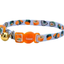 Coastal Fashion Collar Sushi Cat