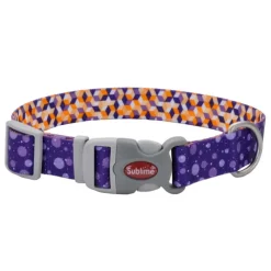 Coastal Sublime Collar para perros purple XS