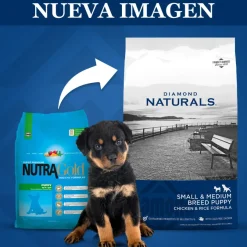 Diamond Naturals Dog Puppy Small Medium Breed Chicken Rice 15kg