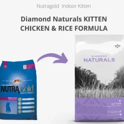 Diamond Naturals Kitten Indoor Chicken Rice 7.5kg