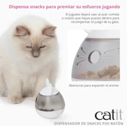 Dispensador De Snack Para Gatos Catit PIXI Gallo