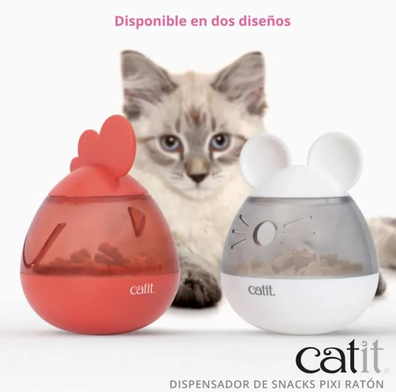 Dispensador De Snack Para Gatos Catit PIXI Gallo