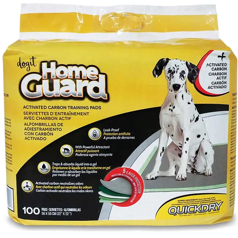 Dogit Home Guard Alfombra Educadora con Carbon Activado 100 unidades