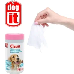 Dogit Toallitas para limpieza de oidos 70 Unidades
