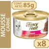 Fancy Feast Mousse Carne 85gr x 8 Unidades (Classic Tender Beef)