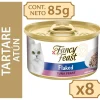 Fancy Feast Tartare de Atún 85gr x 8 Unidades (Flaked Tuna Feast)