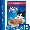 Felix Adultos Salmón en Salsa 85gr Pack 15 Unidades