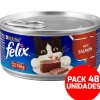 Felix en Latas - Solo Paté Salmón - Pack 48 unidades