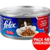 Felix en Latas - Solo Trozos de Pollo en Salsa - Pack 48 unidades