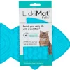 Felix Lickimat para gatos Turquesa