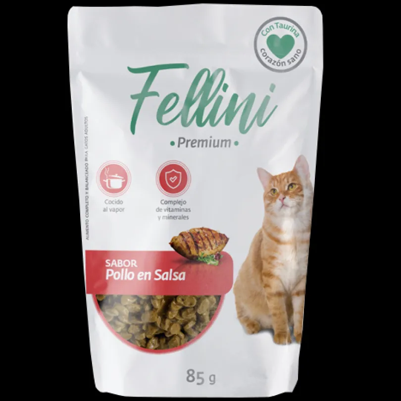 Fellini Pollo en salsa 85gr