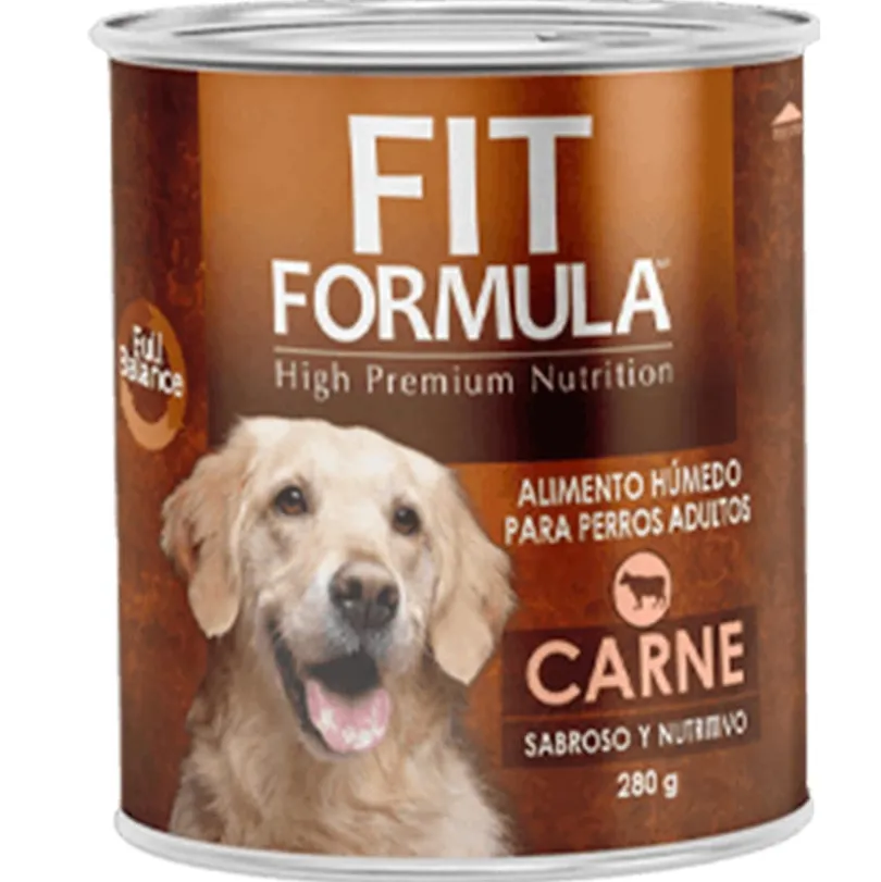 Fit Formula Lata Perro Adulto Carne 280gr