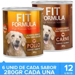 Fit Formula Latas Surtido Para Perros Adultos Pack 12 unidades