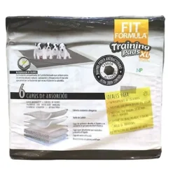Fit Formula Training Pads Carbón Activado XL 80x60cm 30unidades