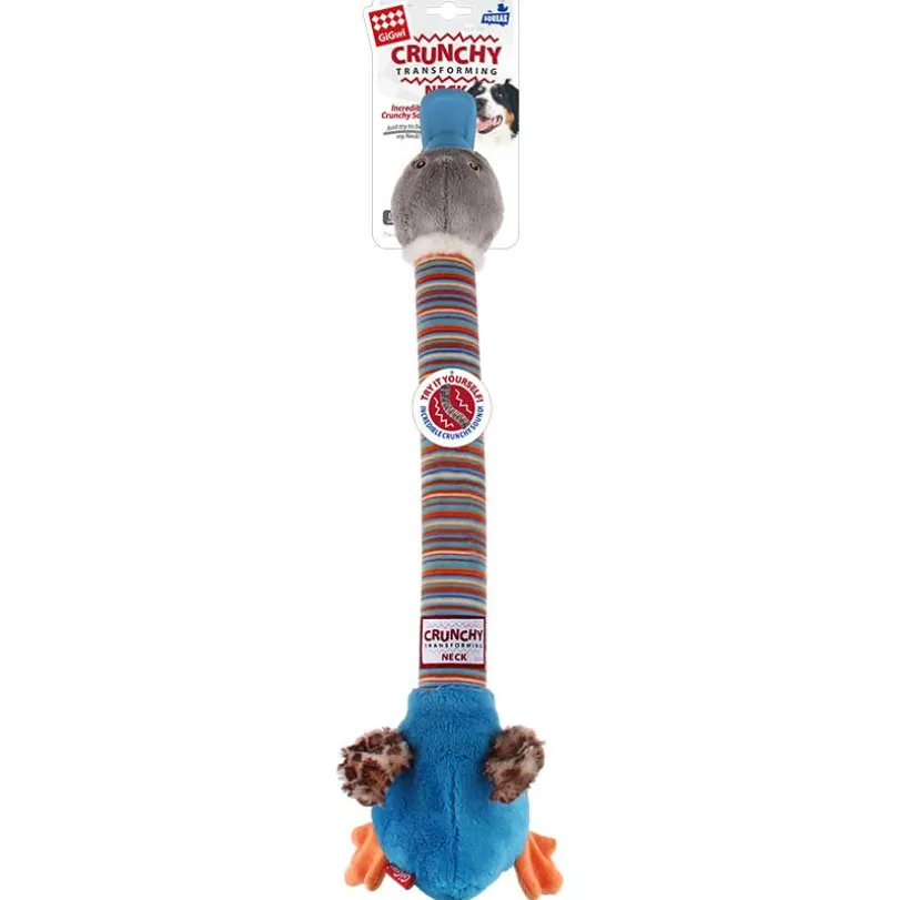 Gigwi Crunchy Neck Pato Azul