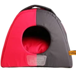 Gigwi Place Casa Cama Iglu Gris y Rosa