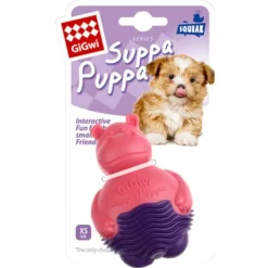 Gigwi Suppa Puppa Hipopótamo Juguete para Perros