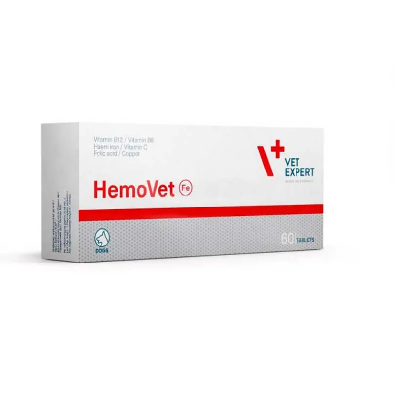 hemovet dog vet expert 60 tabletas