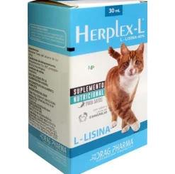 Herplex - L Lisina para gatos 30 ml.