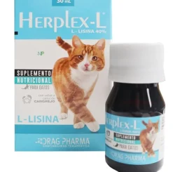 Herplex - L Lisina para gatos 30 ml.