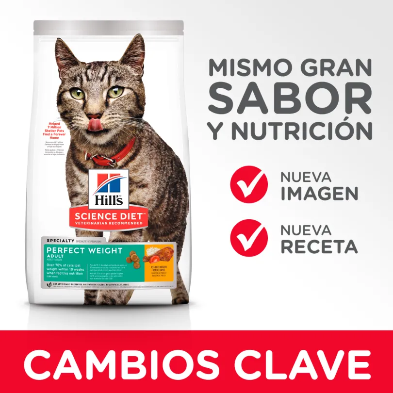 Hills Cat Adult Perfect Weight 1.36kg