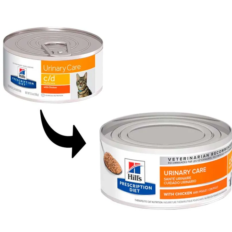 Hills c/d Felino Urinary Care Lata 156gr