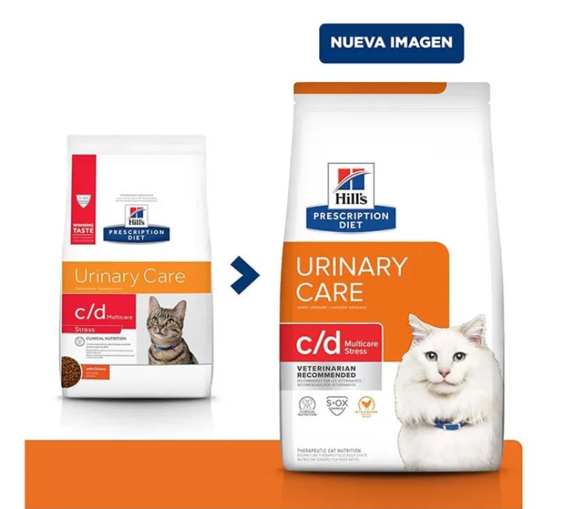 Hills c/d Stress Felino - Cuidado Urinario 1.8kg