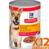 Hills Dog Adulto Pollo y Cebada 370gr X 12 Unidades