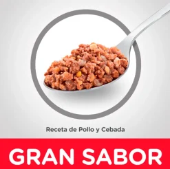 Hills Dog Senior Lata Pollo y Cebada 370gr