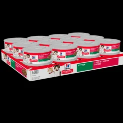 Hills Lata Cat Kitten - Receta de Higado de Pollo Pack 24 Unidades
