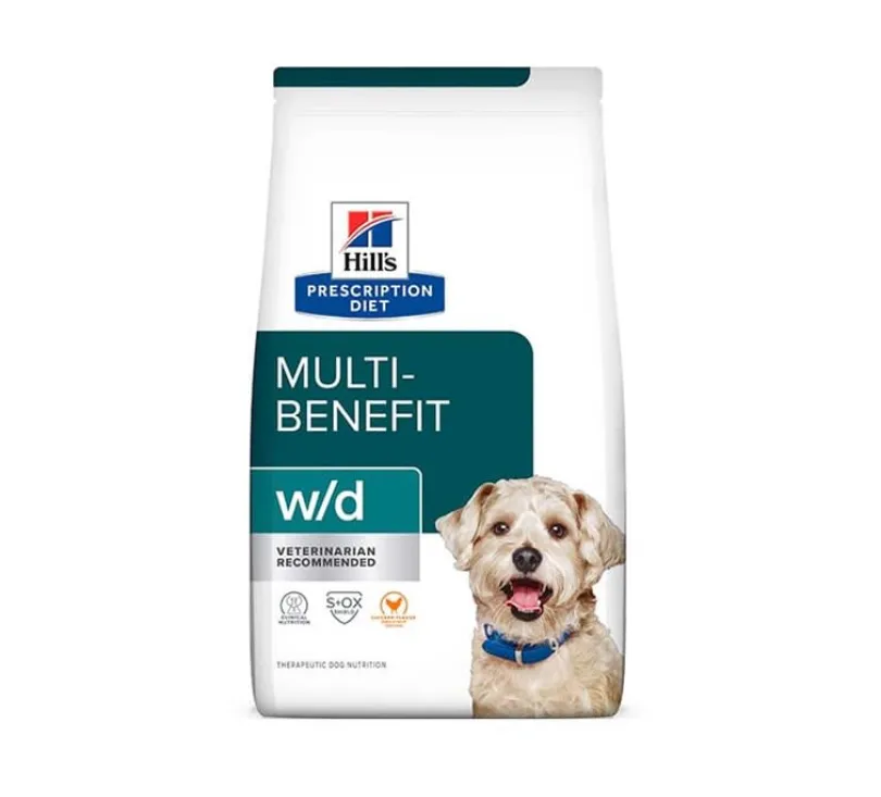 Hills w/d Canino Cuidado Digestivo, Diabetes, Manejo de Peso 1.5kg