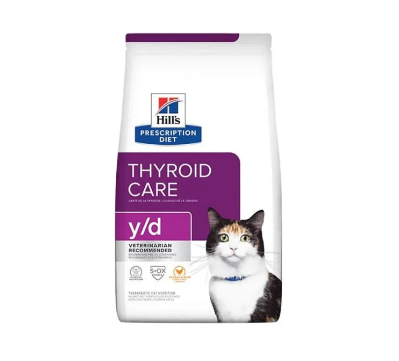 Hills y/d Felino - Cuidado de la Tiroides 1.8kg
