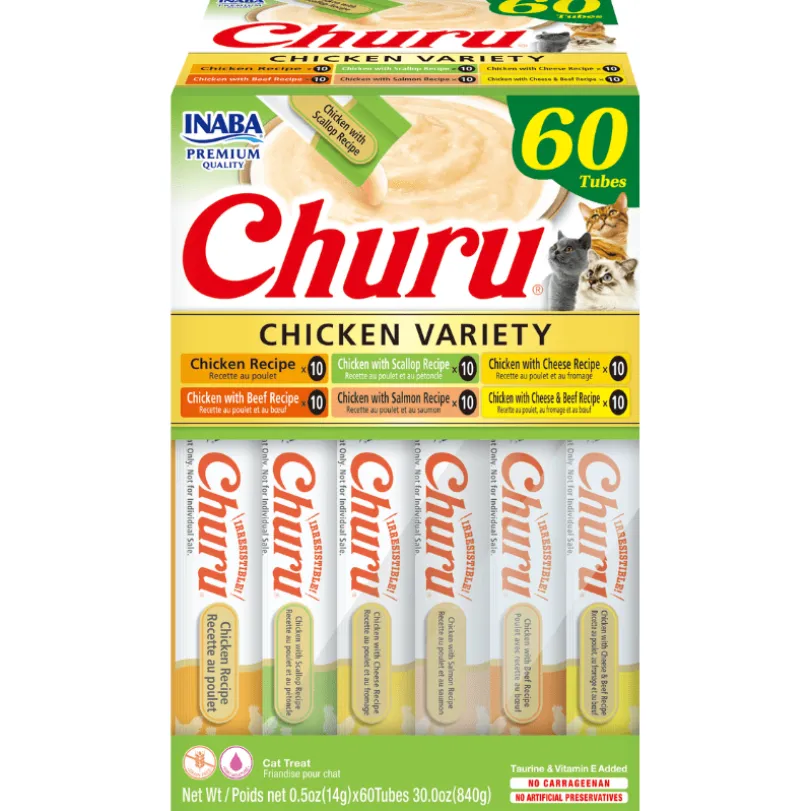 Inaba Cat Churu Box Pollo Variedades (60TBS)
