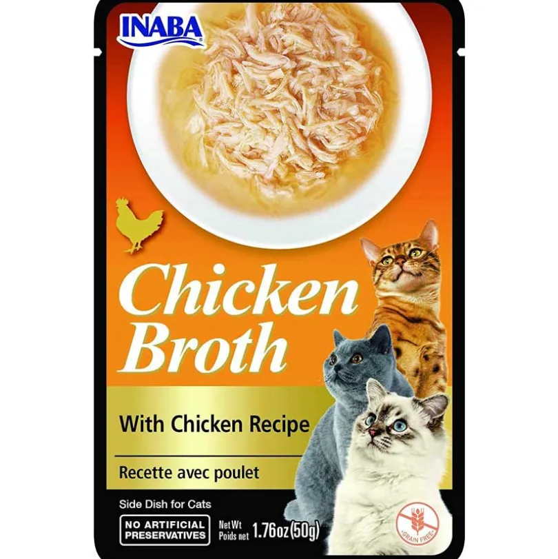 Inaba Churu Broth Pouch Gatos Sabor Pollo 50gr