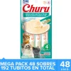 Inaba Churu Cat Mega Pack Caja 48un Pollo y Cangrejo (192 tubitos)