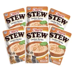 Inaba Churu Cat Stew Chicken 40gr PACK 6 Unidades