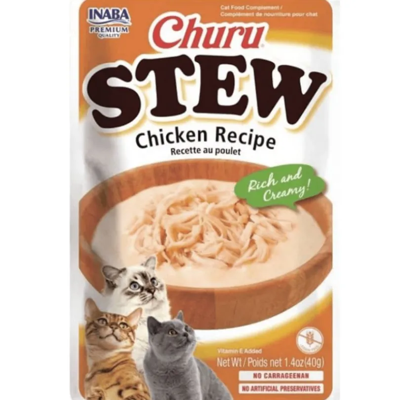 Inaba Churu Cat Stew Chicken 40gr PACK 6 Unidades