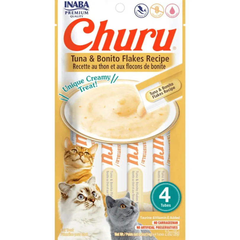 Inaba Ciao Churu Atún Con Hojuelas de Bonito (56gr)